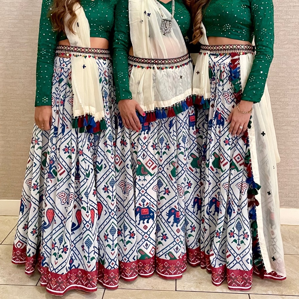 Indian Women Gowns, Lehengas, Garba Outfits, Sarees (14 on listing)